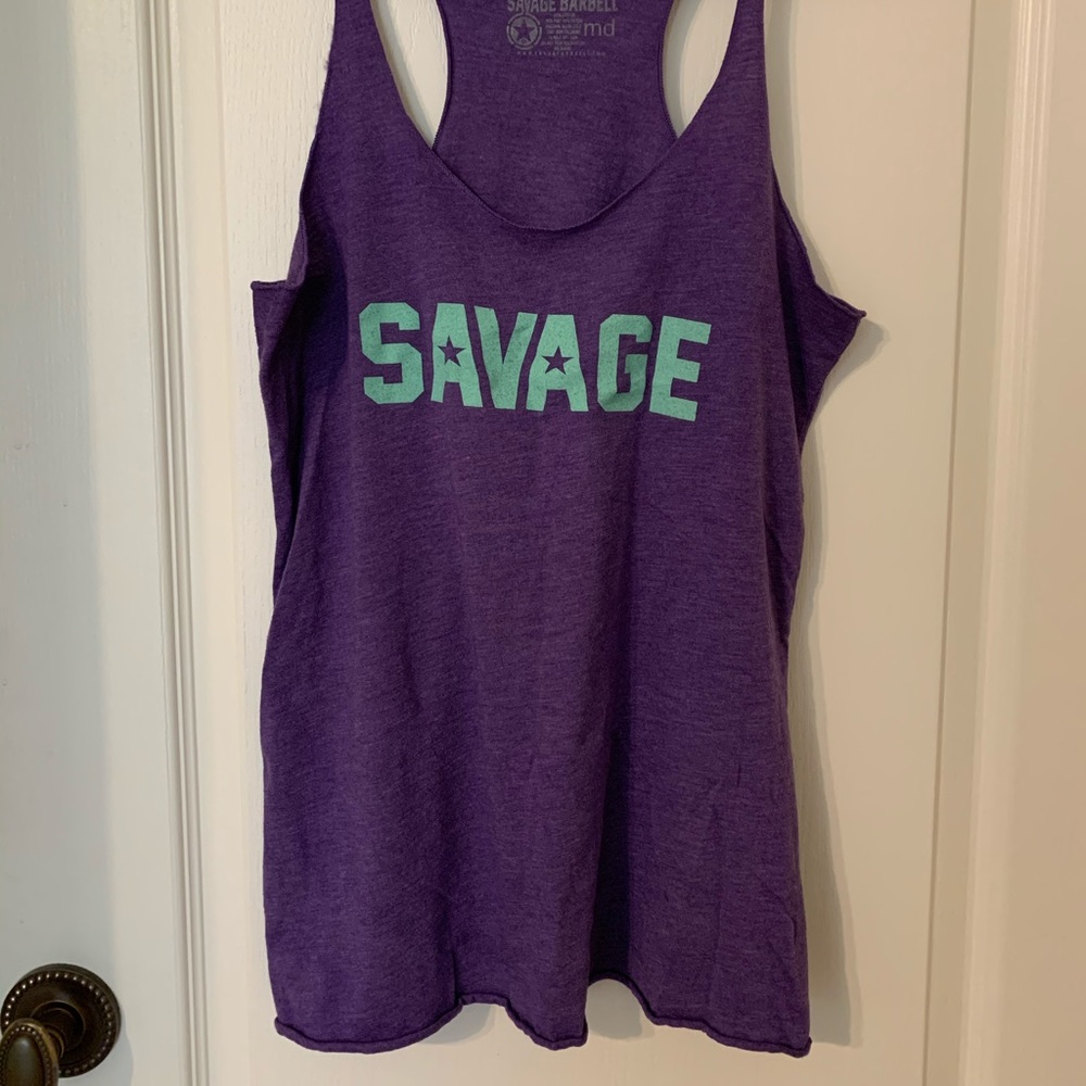Savage Barbell Tank Top